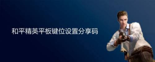 和平精英平板键位设置分享码2022 2022平板键位设置分享码汇总